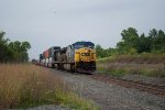 CSXT 603 Leads Q004 at Guilderland 